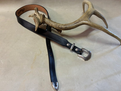 Old Style Western Belt Black オーダーメイド