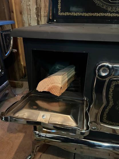 Cooking薪ストーブ 6つ穴タイプ湯煎ボックス付Black